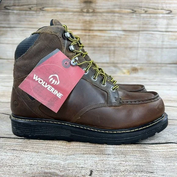 Wolverine Hellcat 6” Boots Men Size 11 M Ultraspring Moc Toe Work WP Boots - NEW Amazon.com | Wolverine Men main image 3